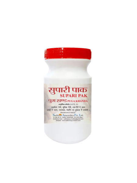Супари Пак, укрепление женской репродуктивной системы и восстановление тонуса, 200 г, Садхана Аюрведик; Supari Pak 200g, Sadhana Ayurvedics