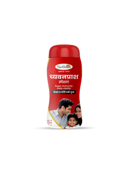 Чаванпраш Спешиал, концентрированная формула, 500 г; Chyawanprash Special, 500 g, Sadhana Ayurvedics