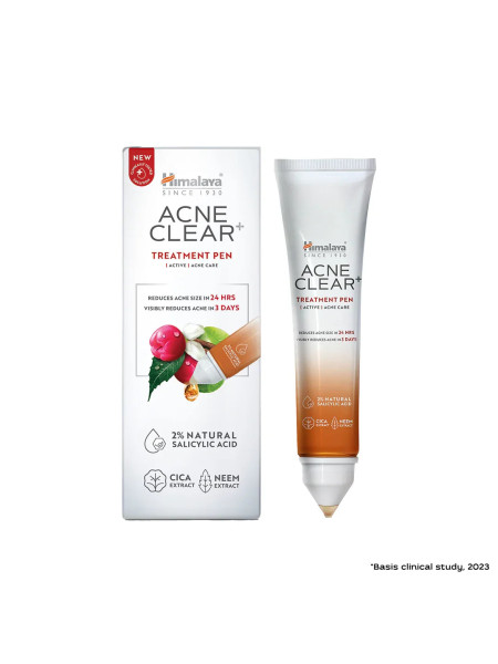 Гель-карандаш для точечного лечения акне, 15 мл, Хималая; Himalaya Acne-Clear Treatment Pen 15 ml