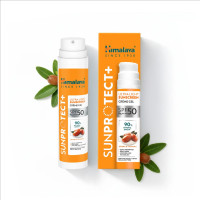 Солнцезащитный легкий крем-гель «Санпротект» SPF 50, 50 мл, Гималая; Himalaya SunProtect+ Ultra-Light Sunscreen Creme Gel 50 ml