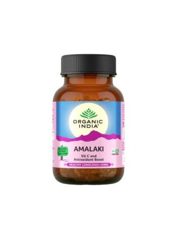 Амалаки, антиоксидант, 60 капсул, Органик Индия; Amalaki, 60 capsules, Organic India