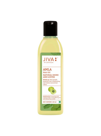 Масло Амлы для волос, 120 мл, Джива Аюрведа; Amla oil for hair, 120 ml, Jiva Ayurveda