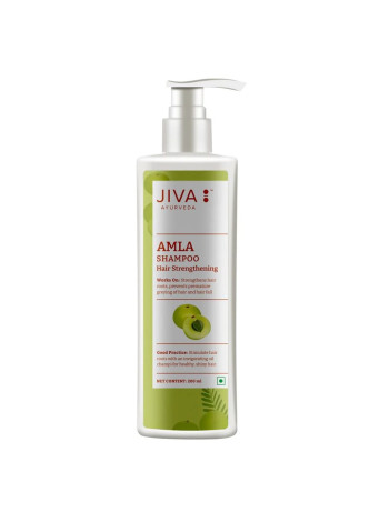 Шампунь с амлой, 200 мл, Jiva Ayurveda; Amla Shampoo 200 ml, Jiva Ayurveda