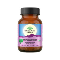 Ашвагандха, 180 капсул, Органик Индия; Ashwagandha, 180 capsules, Organic India