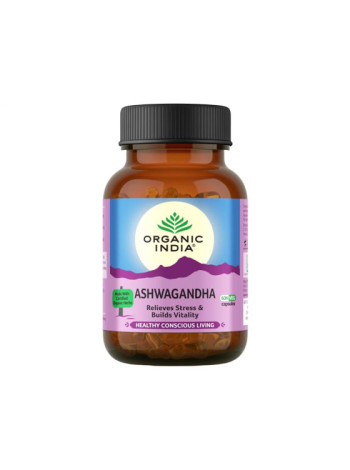 Органическая Ашвагандха от Organic India (180 капсул)