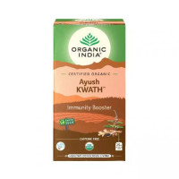 Аюш кватх, чай для иммунитета, 25 пакетиков, Органик Индия; Ayush Kwath, 25 Sachets, Organic India Аюш кватх, чай для иммунитета, 25 пакетиков, Органик Индия; Ayush Kwath, 25 Sachets, Organic India