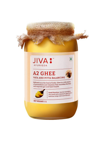 Масло Гхи, 1000 мл, Джива Аюрведа; Ghee Butter, 1000 ml, Jiva Ayurveda