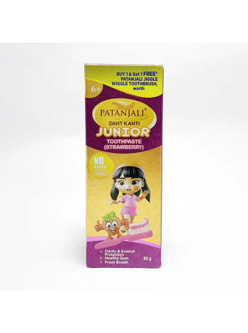 Зубная паста Дент Канти Джуниор: Аюрведический уход для детских зубов (80)