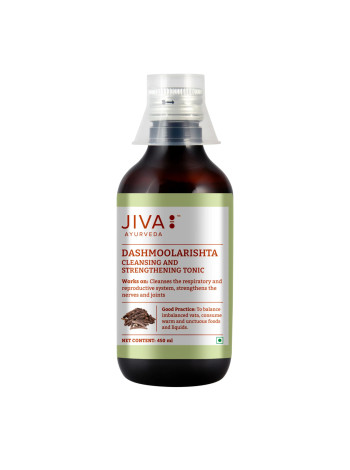 Дашамулариштха сироп, 450 мл, Джива Аюрведа; Dashmoolarishta syrup, 450 ml, Jiva Ayurveda