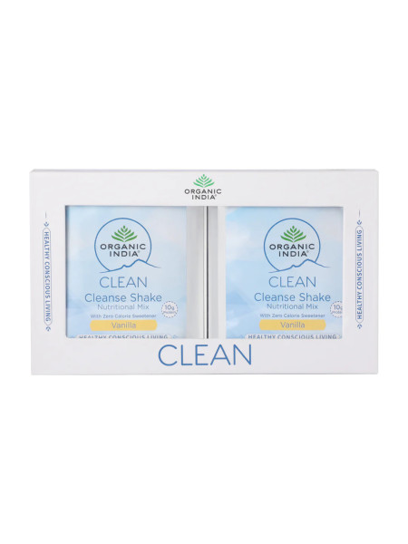 Аюрведические коктейли для детокса с ароматом ванили, 6 пакетиков, Органик Индия; Ayurvedic Detox Smoothies Vanilla Flavor 6 Packets Organic India