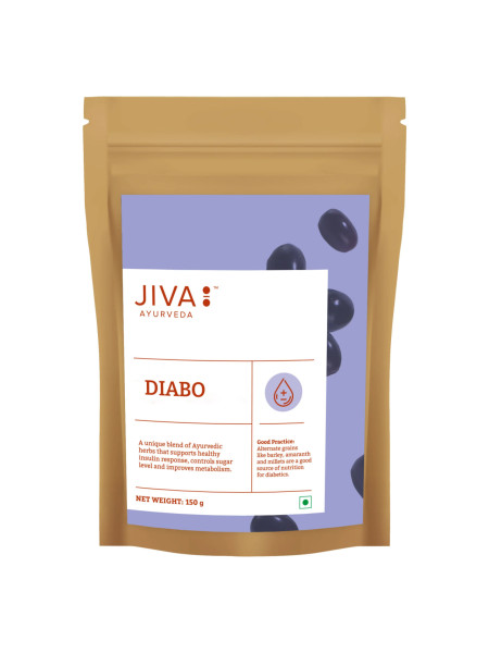 Аюрведический чай Диабо, для регулирования уровня сахара крови, 150 г, Джива Аюрведа; Ayurvedic tea Diabo, 150 g, Jiva Ayurveda