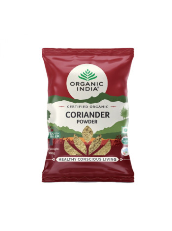 Органический молотый кориандр из Индии (100 г)