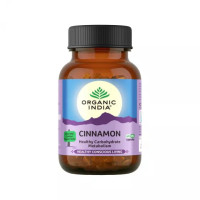Корица, регулирование метаболизма, 60 капсул, Органик Индия; Cinnamon, 60 capsules, Organic India