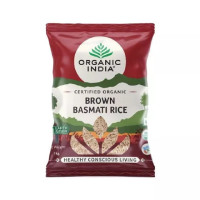 Коричневый рис басмати, 1 кг, Органик Индия; Brown Basmati Rice, 1 kg, Organic India Коричневый рис басмати, 1 кг, Органик Индия; Brown Basmati Rice, 1 kg, Organic India