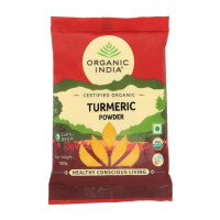 Куркума молотая, 100 г, Органик Индия; Ground turmeric, 100 g, Organic India