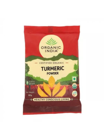 Органическая куркума из Индии: 100 г молотой специи