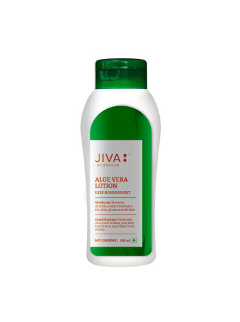 Алоэ вера лосьон, 200 мл, Джива Аювреда; Aloe Vera Lotion, 200 ml, Jiva Ayurveda