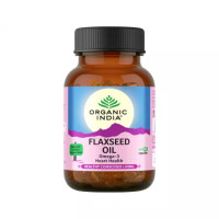 Льняное масло, 60 капсул, Органик Индия; Flaxseed Oil, 60 Capsules, Organic India Льняное масло, 60 капсул, Органик Индия; Flaxseed Oil, 60 Capsules, Organic India