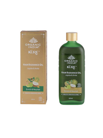 Масло для волос Амла и Жожоба Organic India: 120 мл роскошного ухода