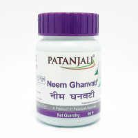 Ним Гханвати, 60 таб, Патанджали; Neem Ghanvati, 60 tabs, Patanjali
