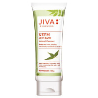 Средство для умывания с нимом, 100 г, Джива Аюрведа; Neem Mud Pack, 100g, Jiva Ayurveda