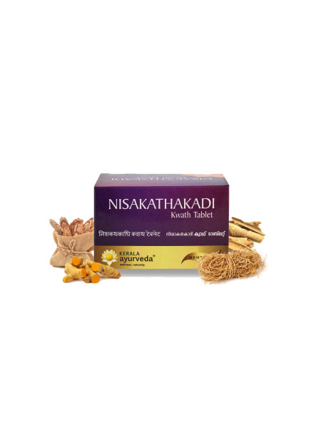  Нишакатакади Кватх, 100 таблеток, производитель "Керала Аюрведа", Nisakathakadi Kwath, 100 Tablet, Kerala Ayurveda