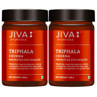 Трифала чурна, 100 г - 2 упаковки, Джива Аюрведа; Triphala churna, 100 g - 2 packs, Jiva Ayurveda