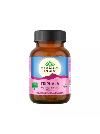 Трифала Organic India: 60 капсул чистого качества