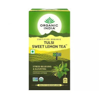Чай тулси с лимоном, 25 пакетиков, Органик Индия; Tulsi Tea with Lemon, 25 bags, Organic India Чай тулси с лимоном, 25 пакетиков, Органик Индия; Tulsi Tea with Lemon, 25 bags, Organic India