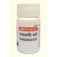 Чанданади Вати, антисептик при заболеваниях мочеполовой системы, 40 таблеток, Байдьянатх; Chandanadi Vati 40 tabs, Baidyanath