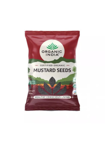 Органические семена коричневой горчицы из Индии (100г)