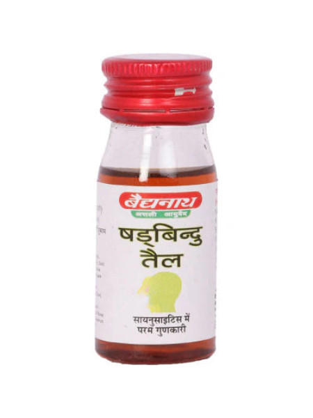 Масляные капли "Шадбинду тайла", 25 мл, производитель "Байдьянатх", Shadbindu Tail, 25 ml, Baidyanath 