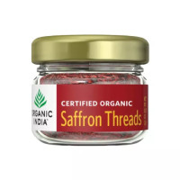 Шафран, 2 г, Органик Индия; Saffron, 2 g, Organic India