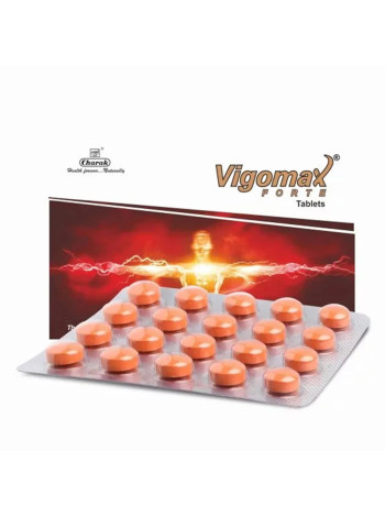 Таблетки Вигомакс Форте для мужской силы, 20 таблеток, Чарак Фарма; Vigomax Forte Tablet 20 tabs, Charak Pharma