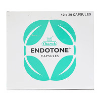 Капсулы Эндотон для лечения эндометриоза, 20 капсул, Чарак Фарма; Endotone Capsules 20 caps, Charak Pharma