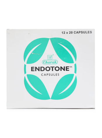 Капсулы Эндотон для лечения эндометриоза, 20 капсул, Чарак Фарма; Endotone Capsules 20 caps, Charak Pharma