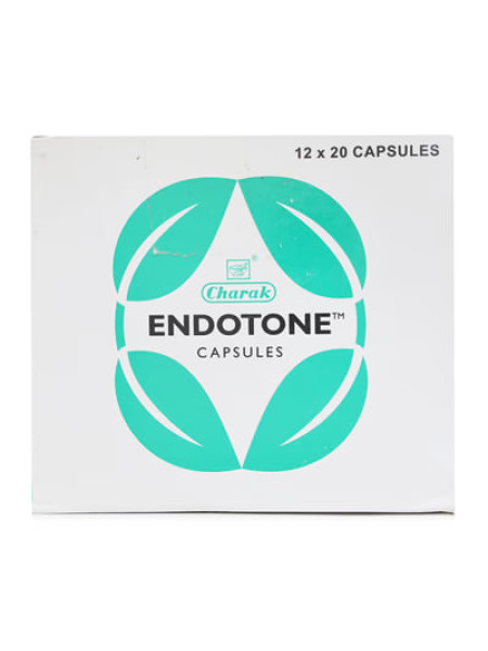 Капсулы Эндотон для лечения эндометриоза, 20 капсул, Чарак Фарма; Endotone Capsules 20 caps, Charak Pharma