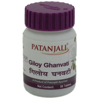 Гилой Гхан Вати, 60 таб, Патанджали; Giloy Ghanvati, 60 tabs, Patanjali