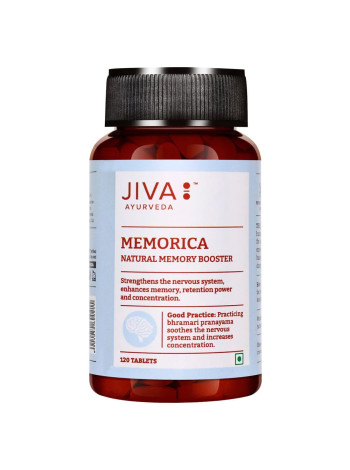 Меморика 120 таблеток: улучшение памяти от Jiva Ayurveda