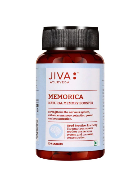 Меморика, 120 таблеток, производитель Джива Аюрведа; Jiva Memorica 120 Tablet