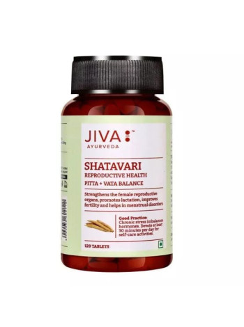 Шатавари Джива Аюрведа: 120 таблеток для женского здоровья