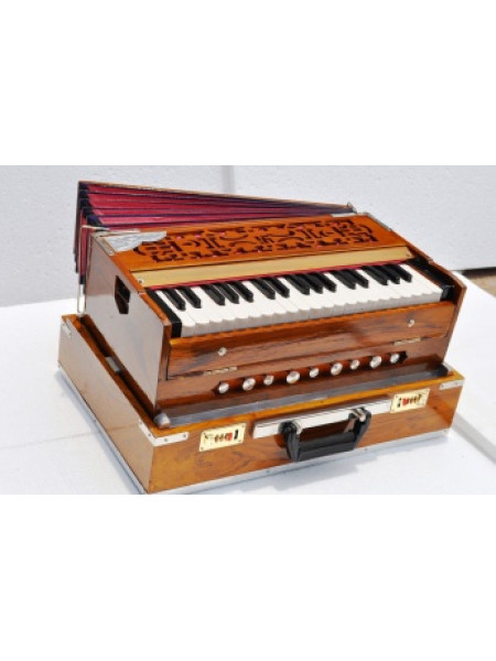 Физгармонь чемодан, индийские голоса, 2.5 октавы, 2 ряда