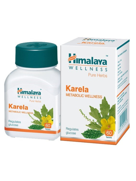 Карела, 60 таб., производитель "Хималая", Karela, 60 tabs., Himalaya