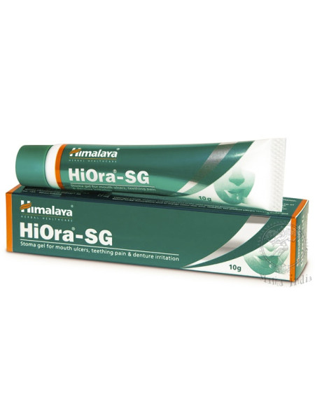 Стоматологический фитогель Хиора-СГ, 10 г, производитель "Хималая", Hiora-SG, 10 g, Himalaya