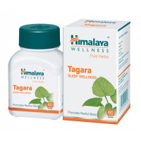 Натуральное снотворное Тагара, 60 таб., производитель "Хималая", Tagara, 60 tabs., Himalaya