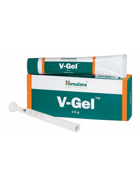 Вагинальный гель "Ви-Гель", 30 г, производитель "Хималая", V-Gel, 30 g, Himalaya
