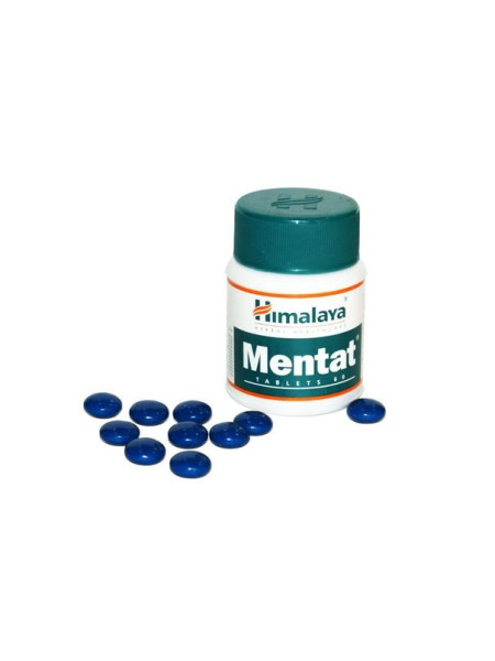 Ментат: концентрация внимания и память, 60 таб., производитель "Хималая", Mentat, 60 tabs., Himalaya