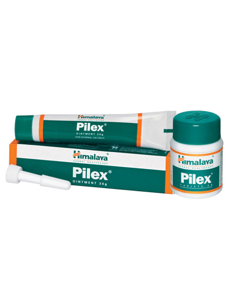 Крем Пайлекс: для лечения варикоза и геморроя, 30 г, производитель "Хималая", Pilex cream, 30 g, Himalaya