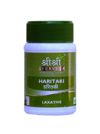 Харитаки 500 мг от Шри Шри Аюрведа: Омоложение и Детокс (60 таблеток)