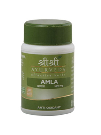 Амла 500 мг (60 таб.) - мощный антиоксидант от Шри Шри Аюрведа